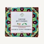 Savon exfoliant : Figues , Argan et fleur d'Oranger
