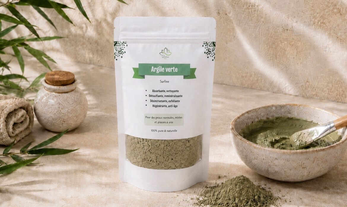 recette cosmétique argile verte bio