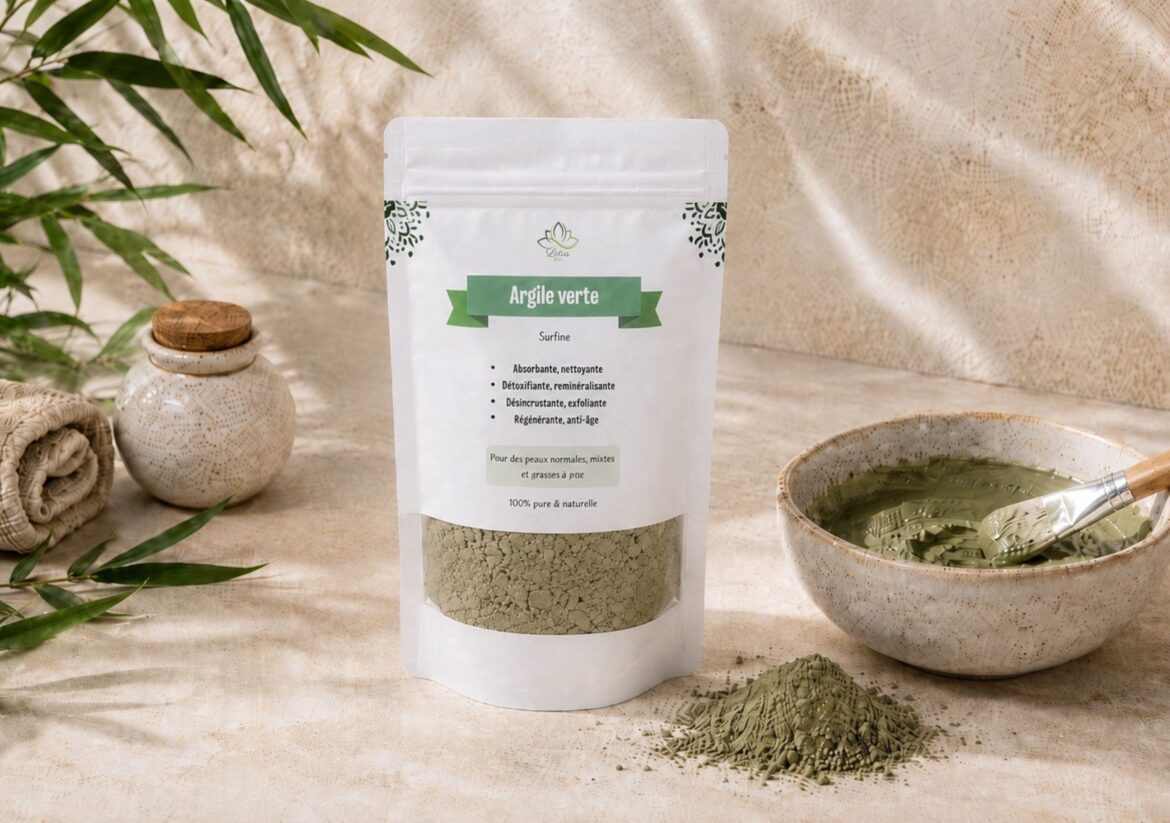 recette cosmétique argile verte bio